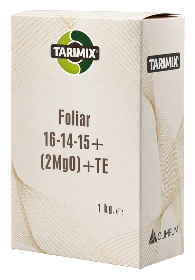 Foliar 16-14-15+(2MgO)+TE 1 kg box