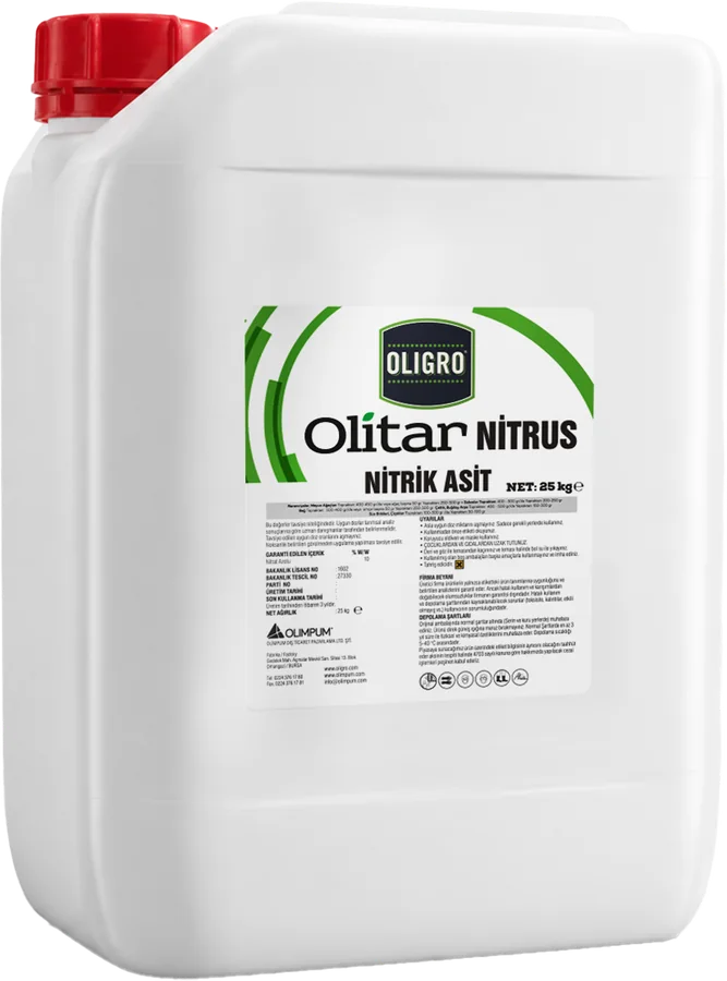 Oligro Olitar Nitrus Nitric Acid 55% 20 L container