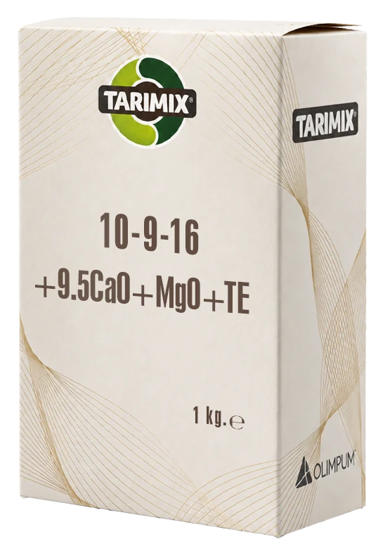 Tarimix 10-9-16 +9.5CaO +MgO +TE 1 kg box