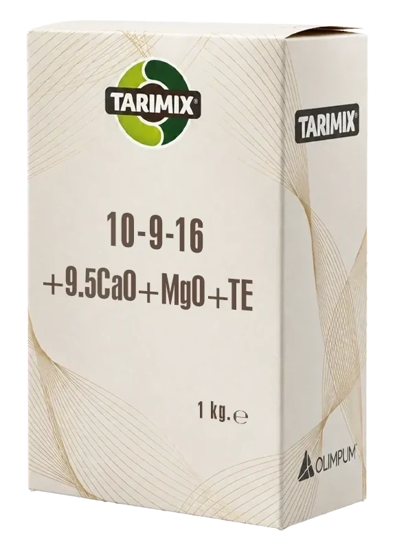 Tarimix 10-9-16 +9.5CaO +MgO +TE 1 kg box