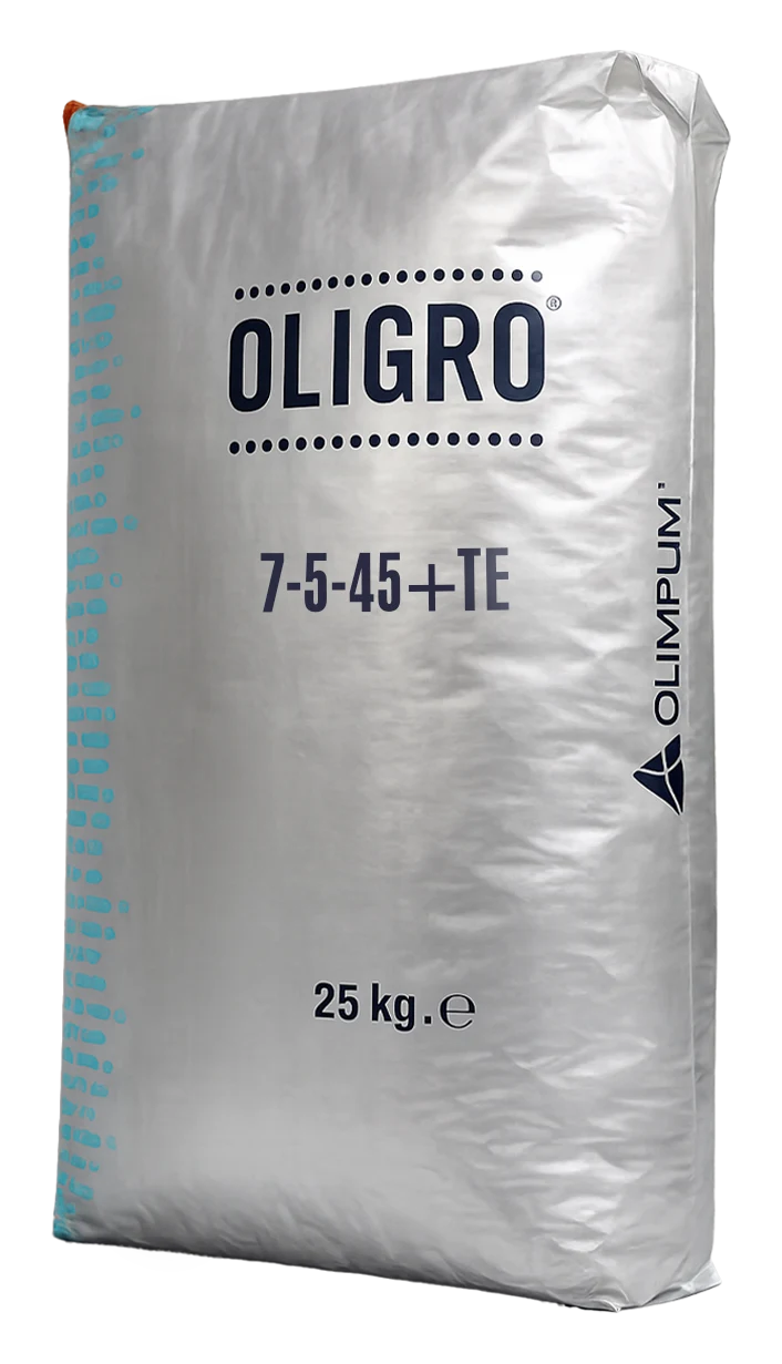 Oligro 7-5-45 +TE 25 kg bag